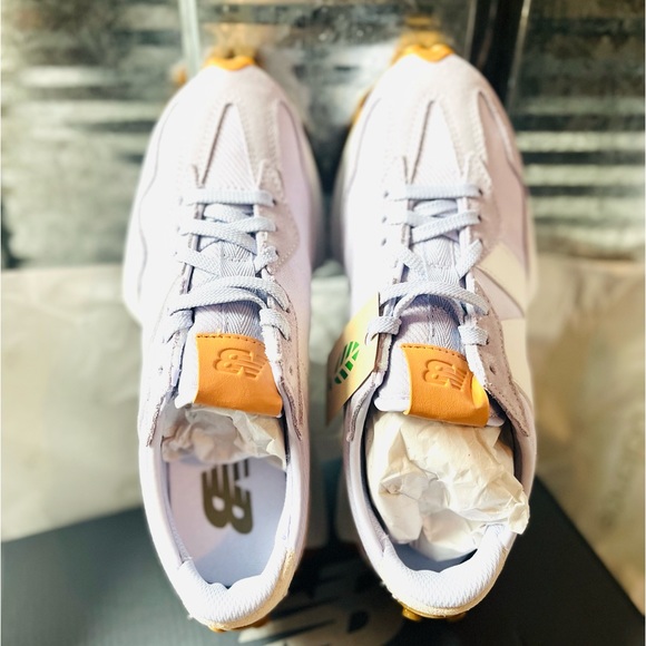NEW New Balance 327 Lavender Sneakers Shoes Light Purple White various sizes - Picture 8 of 13